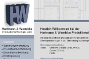 Referenz Hartmann & Wernicke Automatisierungstechnik Berlin - Referenzen Internet-Service Berlin - Webdesign, Homepage-Erstellung, Online-Shop-Erstellung