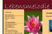 Referenz Lebensmelodie - Praxen f&uuml;r Psychotherapie, Berlin - Internet-Service Berlin - Webdesign, Homepage-Erstellung, Online-Shop-Erstellung