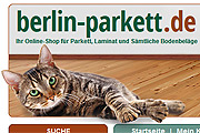 Referenz Online Shop Berlin-Parkett - Referenzen Internet-Service Berlin - Webdesign, Homepage-Erstellung, Online-Shop-Erstellung