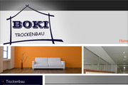 Referenz Website BOKI Trockenbau Berlin - Internet-Service Berlin - Webdesign, Homepage-Erstellung, Online-Shop-Erstellung