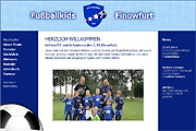 Referenz Fußballkids Finowfurt - Internet-Service Berlin, Webdesign, Homepage-Erstellung, Online-Shop-Erstellung