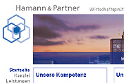 Referenz Hamann & Partner Steuerberater, Berlin - Referenzen Internet-Service Berlin - Webdesign, Homepage-Erstellung, Online-Shop-Erstellung