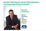 Referenz Hanemann Finanz-Concept, Berlin - Referenzen Internet-Service Berlin - Webdesign, Homepage-Erstellung, Online-Shop-Erstellung