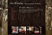 Referenz Website Die Weinbar Fasanenstraße, Berlin-Charlottenburg - Internet-Service Berlin - Webdesign, Homepage-Erstellung, Online-Shop-Erstellung